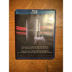 PS3 PlayStation 3 Welcome to PlayStation 3 and PlayStation Network Blu-ray Disc